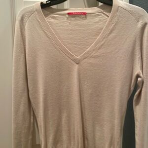 V neck sweater by Prada